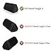 HESPLUS Hard Case Compatible for OontZ Angle 3 Wireless Bluetooth Speaker Portable Travel Carry Case with Mesh Pocket- Black