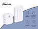 Westek Indoor Wireless Light Switch and Receiver Kit – No Wiring Required, Up To 100ft Distance – The Easy Way to Add a Switched Outlet, Ideal for Lamps,White,RFK1600LC