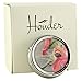 Designer Pill Box by Houder - Decorative Pill Case with Gift Box - Carry Your Meds in Style (Hummingbird)