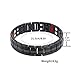 Mens Magnetic Bracelet, Titanium Therapy Bracelets for Men Healthy Sleek Cuff Wristband for Relief Pain with Free Link Removal Tool
