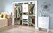 ClosetMaid SuiteSymphony Wood Top Shelf, Add On Accessory, Closet Shelf, 48 in. Wide, Pure White