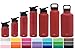 Simple Modern 18 Ounce Summit Sports Water Bottle - Travel Mug Stainless Steel Tumbler Flask +2 Lids - Wide Mouth Double Wall Vacuum Insulated Red Leakproof -Cherry (SUMMIT-BOOT-CHUG)