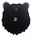 Ebros Brutus Realistic Large Brown Grizzly Bear Head Wall Decor 3D Plaque 15.5