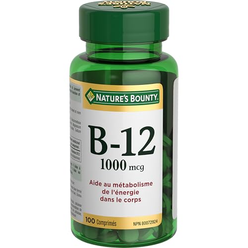NATURE'S BOUNTY Vitamin B-12, 1000 mcg, Helps Energy Metabolism, Tablets, 57.7 g
