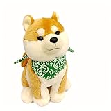 BuryTony kawaii Japan Shiba Inu Stuffed Animal Sitting Shiba Dog with Neckerchief 13