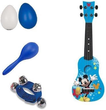 Mickey Mouse Mini Guitar Deluxe w/Bonus Rhythm Pack