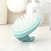 Shampoo Scalp Massage Brush - Scalp Massager - Silicone Comb Rubber Bristles Anti-Slip Scalp Shower Hair Brush Helps Control Dandruff and Increase Scalp Circulation (Green)