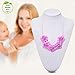 AutoLover Baby Silicone Teething Necklace for Mom to Wear，Baby Teething Beads BPA Free 100 % Organic Silicone