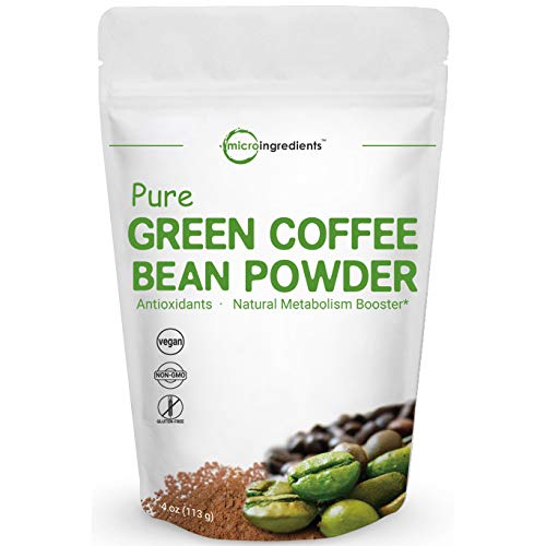 Pure Green Coffee Bean Extract, 4 Ounce, Filler Free, Green Coffee Bean