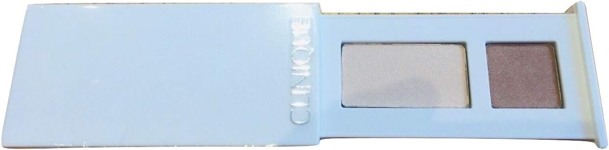 Clinique All About Eye Shadow Duo Ivory Bisque and Bronze Satin 1.7g