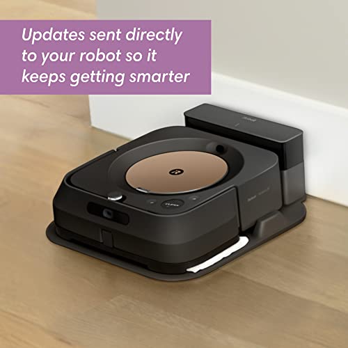 iRobot Braava Jet m6 (6012) Ultimate Robot Mop- Wi-Fi Connected, Precision Jet Spray, Smart Mapping, Works with Alexa, Ideal for Multiple Rooms, Recharges and Resumes, Black - View 13