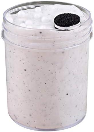 Fiaya Oreo Ice Cream Cookies Sequins Fluffy Floam Cloud Biscuits Slime Mud Putty Scented Stress Relief Clay Toy Kids Gifts