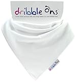 Dribble Ons Dribble Bib White