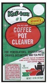 Kaf-Tan Coffee Pot Cleaner &amp; Stain Remover Pre-Measured 1.5 Oz. Single Use Packet by Tops Mfg