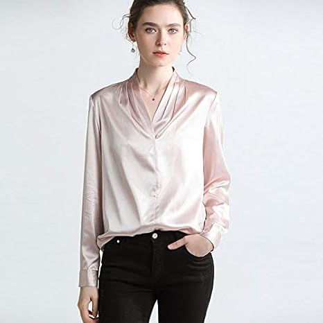 blusas de seda elegantes