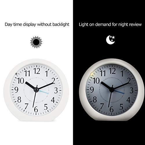 image for Onioc Bedside Alarm Clock with Backlight and Extra Loud Melody Sound, 