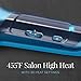 Remington Pro 2″ Professional Titanium Ceramic Hair Straightener, Flat Iron with Floating Plates for Smooth Glide, Blue, S9632thumb 1