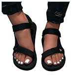 Gibobby Espadrilles Sandals for Women lace up Topic