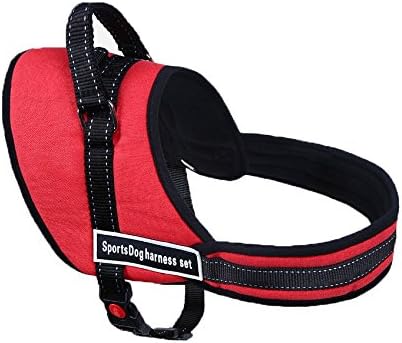 Pet Dog Harness - Panda Adjustable Soft Padded Vest - Dogs Training or Walking