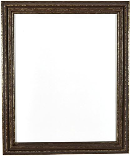 Decorative Words 18" x 24" Dry Erase Whiteboard framed in 2" Brown painted wood frame with gold dazzle. Sawtooth hanger is attached for easy hanging