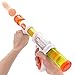 EXERCISE N PLAY Rapid Fire Atomic Power Pump Action Popper Air Powered Blaster Shooter Gun Foam Ball Battle Toy for Kids