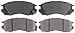 Prime Choice Auto Parts SCD484 New Front Ceramic Brake Pad Set