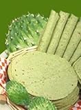 Tortillas De Nopal the Healthy non GMO corn kernels Green Cactus Tortilla 4 Pound