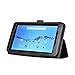 wisers DigiLand DL718M, DL721-RB 7-inch Tablet case/Cover, Black