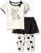 Gerber Baby Girls' Shirt and Tutu Capri Set, Bunny, 18 Months