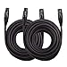 Cable Matters 2-Pack Premium XLR to XLR Microphone Cable 25 Feet primary