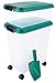 3- Piece Airtight Pet Food Storage Container Combo, Everglade Green
