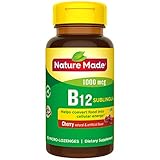 Nature Made Vitamin B-12 1000 MCG Sublingual, 50 Count