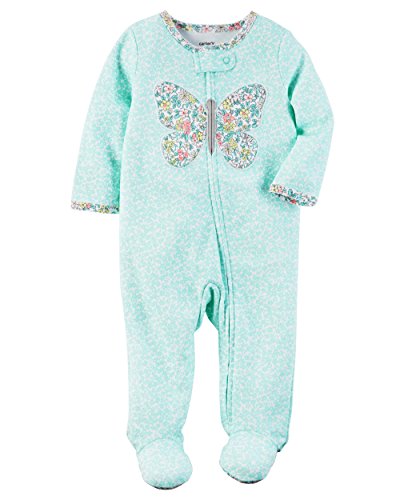 carters baby girl sleepers