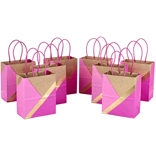 hallmark - bolsas de regalo de papel pequeñas de 6.0 in  para cumpleaños, pascua, bodas, día de la madre, baby shower, despedidas de soltera, paquetes de cuidado, 1 de mayo