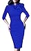 Donsane Women's Celebrity Vintage Bowknot Party Cocktail Stretch Bodycon Pencil Dress