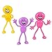Goofy Smiley Face - Silly Face Bendables - 1 Dozen 4.5
