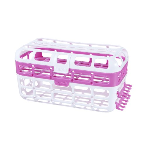 Munchkin High Capacity Dishwasher Basket, Colors May Vary