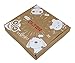 4 Pairs Soft Comfortable Novelty Cartoon Aminal Cat Crew Pattern Cotton Socks (4 pairs(4 colors cat))