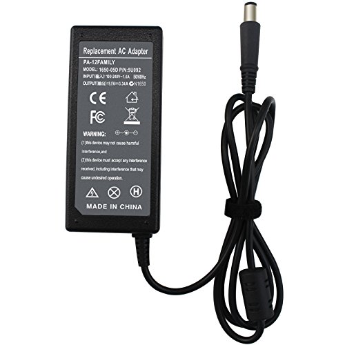 FLYTEN 65W AC Adapter Charger for Dell Latitude E5440 E5530 E5540 E6230 E6330 E6410 E6420 E6440 E6540 E7240 E7250 E7450 Series,Inspiron M5030 N5040 N5050 Series,Fit P/N LA65NS2-01 DA65NM111-00
