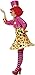 Smiffys womens Clown Lady Adult Sized Costume, Multi-colour, 10/12 US