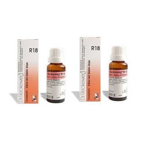 2 X Dr. Reckeweg - - R18 Drops Homeopathic Medicine