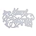WinnerEco Cutting Dies Stencil Metal Mould for DIY Scrapbook Album Paper Card (Merry Christmas A)