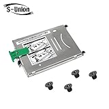 S-Union New Hard Drive HDD Caddy Enclosure for HP ZBOOK 15 ZBOOK 17 Laptop AM0TJ000700 (4 Screws Included)