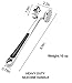 Aliglow Meat Tenderizer Hammer Tool Mallet Pounder for Kitchen Tenderizing Steak Beef Poultry