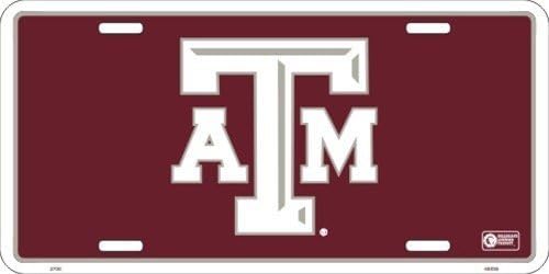 Texas A&M Aggies Aluminum Auto License Plate Car Truck Tag Metal Sign New