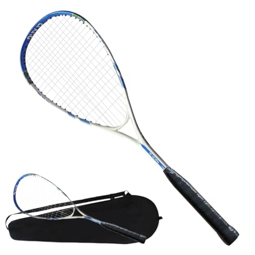 DAYONG Squash Racket, Lightweight Aluminium Alloy Squash Racquet, Adult Shock-absorbing Squash Racket with Carry Bag for Beginners, Squash Training.