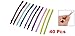 Uxcell 40 Piece Metal DIY Hairstyle Bobby Pins/Hair Clip, Assorted Color, 0.16 Pound