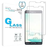 KATIN Galaxy Note 4 Screen Protector - [2-Pack] for Samsung Galaxy Note 4 Tempered Glass Bubble Free, 9H Hardness with Lifetime Replacement Warranty