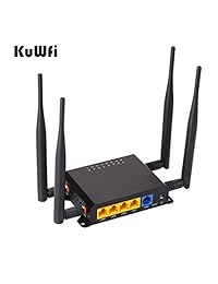 kuwfi 300 Mbps 3 G 4 G coche wifi Wireless Router Extender señal fuerte OpenWrt WiFi Router con puerto usb SIM Card Slot Con 4 x 5 dBi Antena Soporte 4 G
