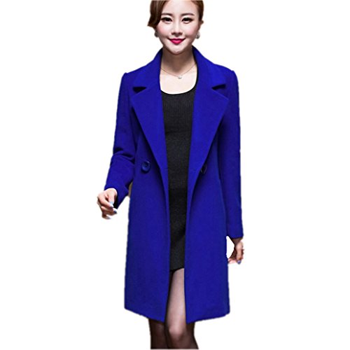 Fashion Women Woolen Coats High-End Elegant Long Slim Women Winter Jacket Fashion Women Woolen Coats High-End Elegant Long Slim Women Winter Jacket